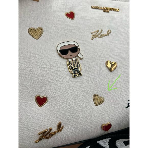 KARL LAGERFELD PARIS Maybelle Satchel - Picture 11 of 15